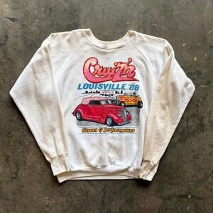 vintage 1980s Louisville Car show graphic crewneck sweatshirt